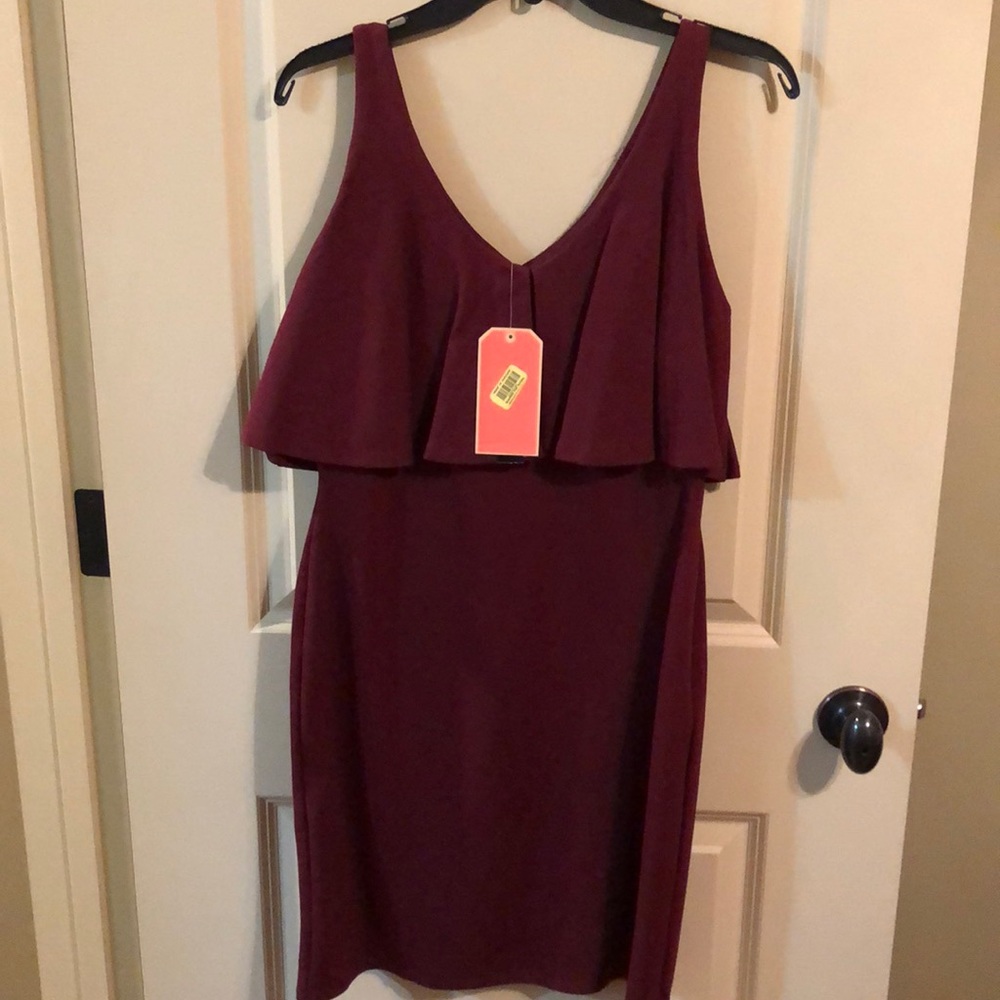Maroon Gianni Bini dress